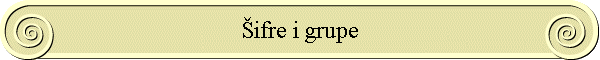 ifre i grupe
